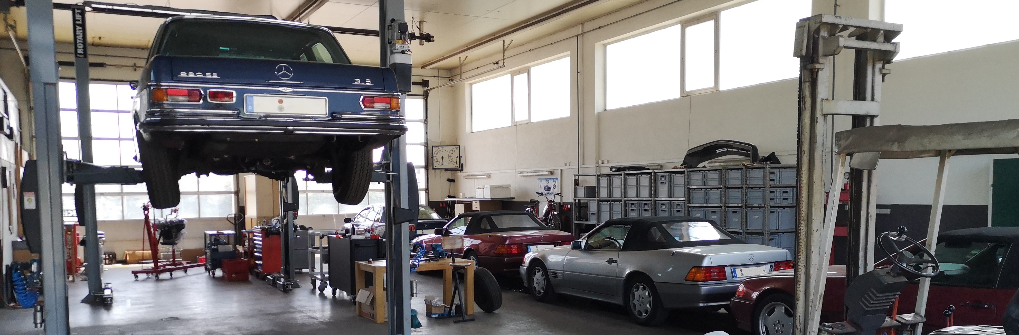 Oldtimer Youngtimer Werkstatt